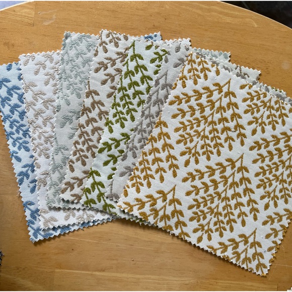 Lot of 20 Anna Elisabeth Polyester Upholstery Fabric Samples - Picture 3 of 6